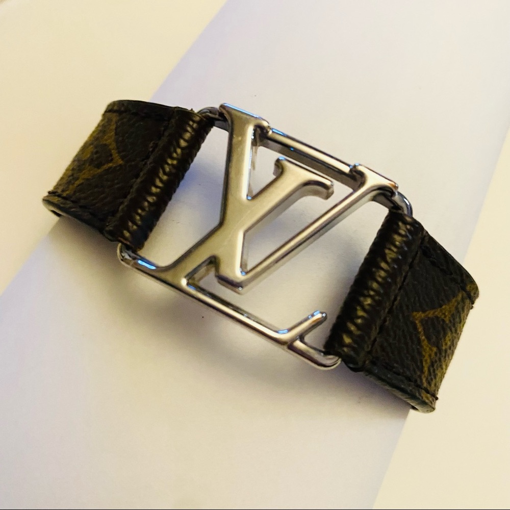 Louis Vuitton Hockenheim monogram Eclipse Bracelet - Picture 7 of 16